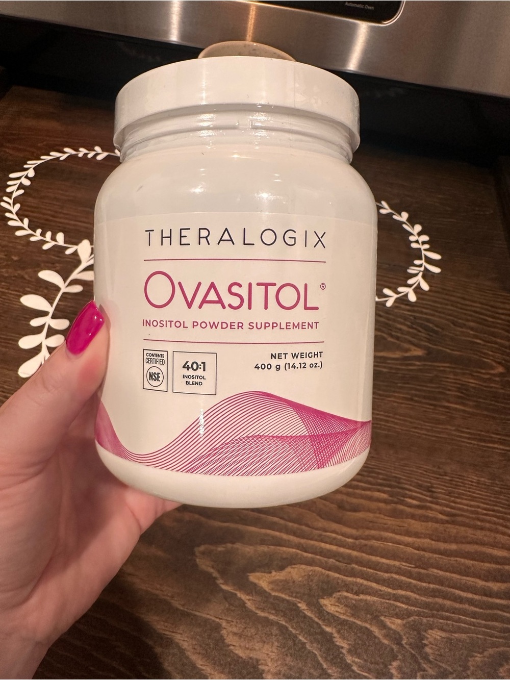 Theralogix Ovasitol Canister- Fertility & Hormone Health NSF Certified